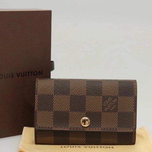 LOUIS VUITTON Damier Ebene Multi Cles 6 Key Case - Picture 11 of 16